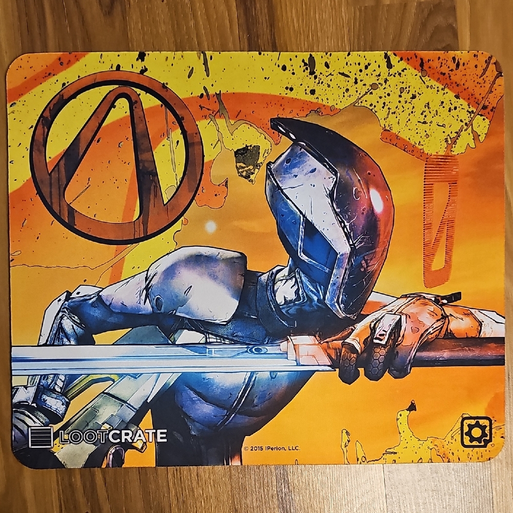 Loot Crate Borderlands Mouse Pad - 2015 Zero 10" × 12"